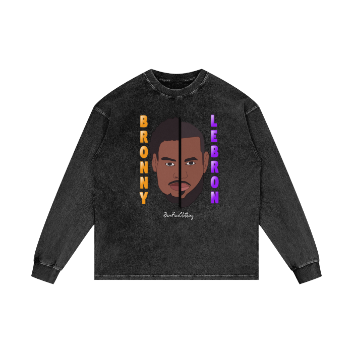 Bronny & LeBron - Long Sleeve T-Shirt