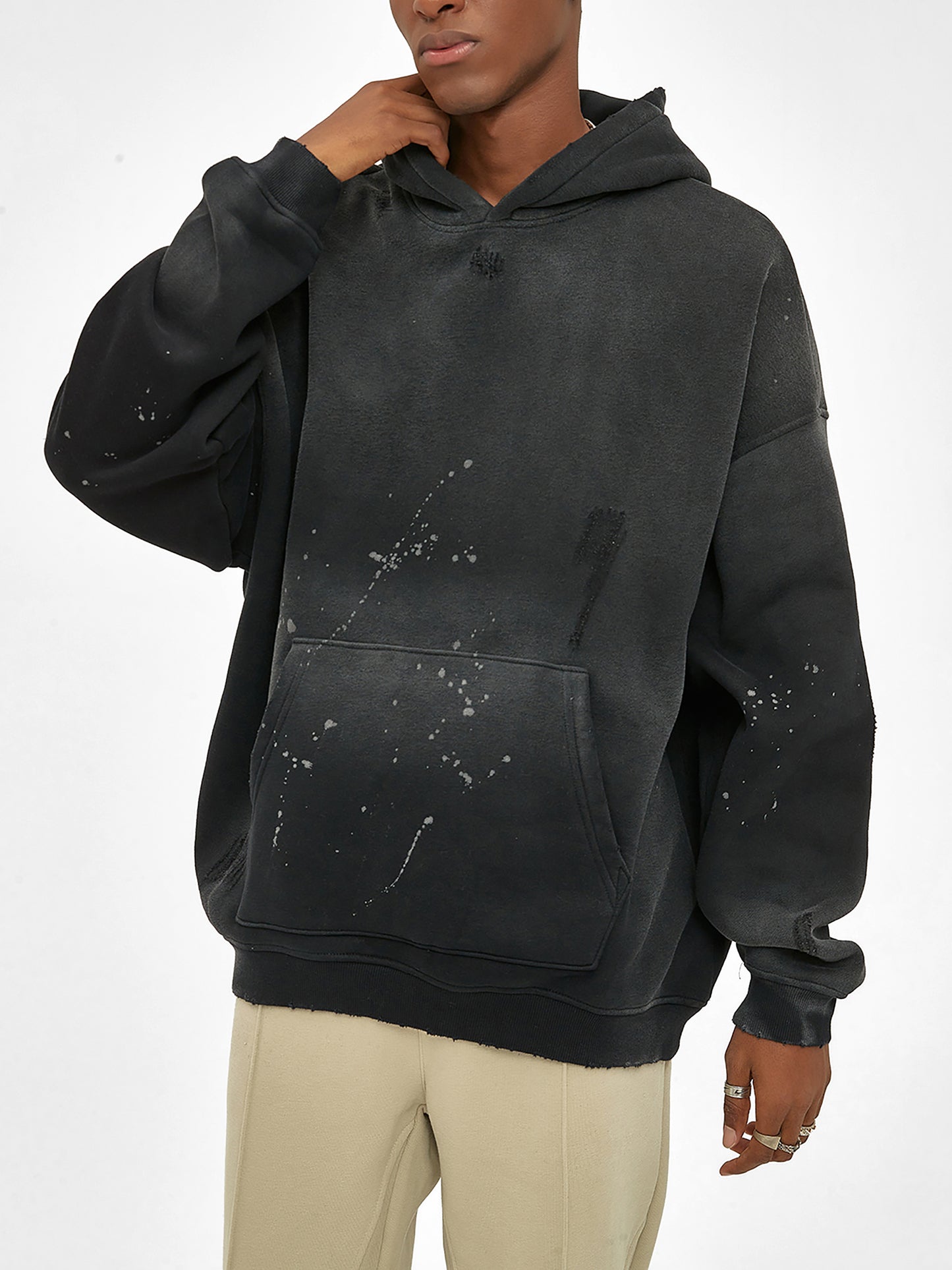 My Damn Respect -  Wash Fleece Hoodie