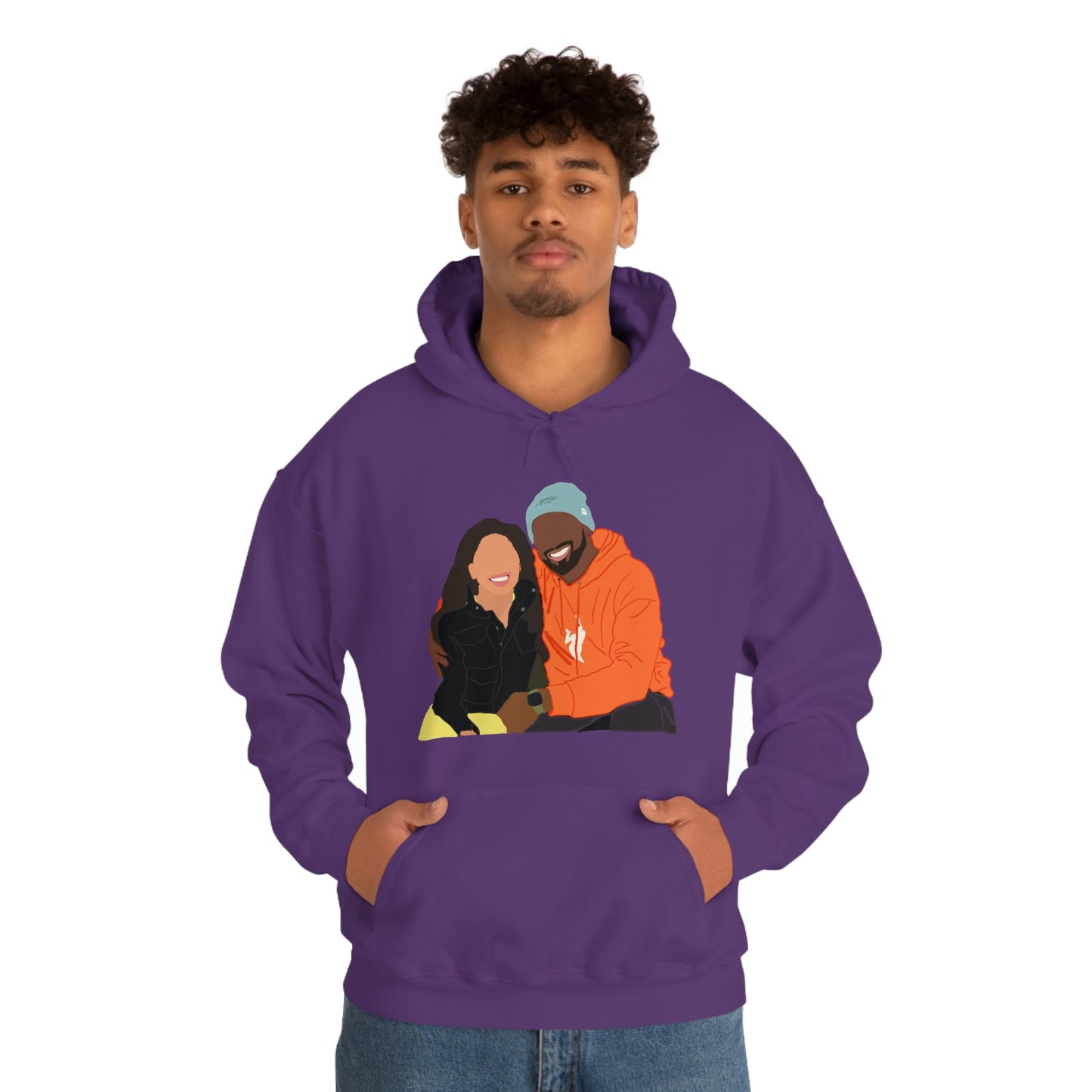 Kobe & Gigi - Unisex Heavy Blend™ Hooded Sweatshirt
