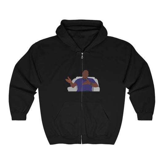 Personal - Unisex Full Zip Hooded Sweatshirt