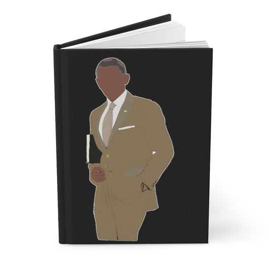 Tan Suit  - Hardcover Journal (Matte)